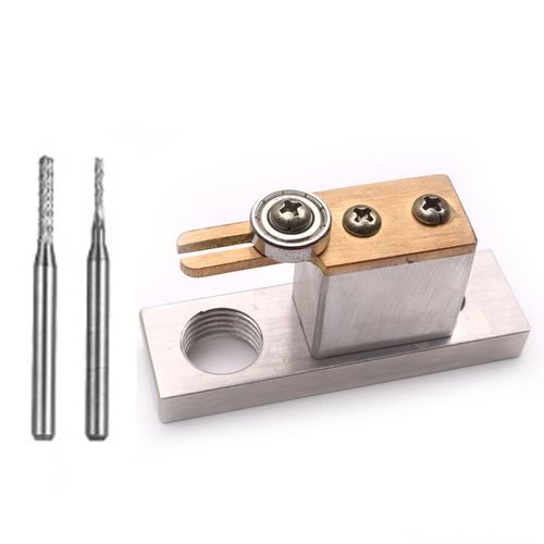 小提琴电动镶线支架提琴镶线工具乐器维修配件制作勾边器工厂批发 银